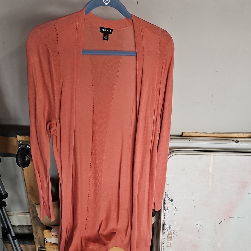 Torrid Women's Terracotta Cardigan